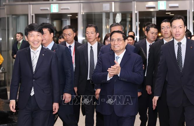 Thủ tướng Chính phủ Phạm Minh Chính thăm, làm việc tại tỉnh Gunma, Nhật Bản